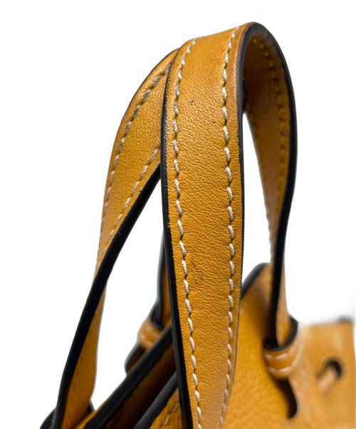 LOEWE（ロエベ）LOEWE (ロエベ) ドローストリング ミニ ライトブラウン サイズ:ミニ/miniの古着・服飾アイテム