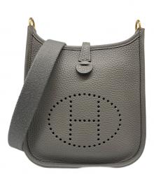 HERMES（エルメス）の古着「エブリン TPM/ゴールド金具/トリヨンクレマンス/ヴェールマングローブ/K刻印」｜ヴェールマングローブ
