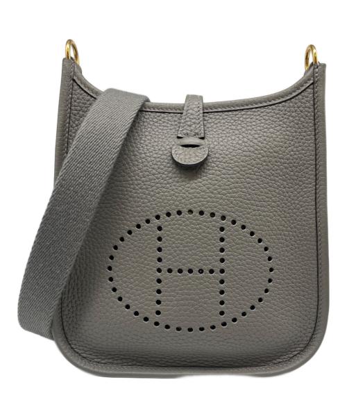HERMES（エルメス）HERMES (エルメス) エブリン TPM/ゴールド金具/トリヨンクレマンス/ヴェールマングローブ/K刻印 ヴェールマングローブ サイズ:TPMの古着・服飾アイテム