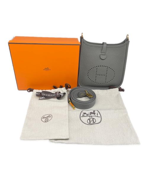 HERMES（エルメス）HERMES (エルメス) エブリン TPM/ゴールド金具/トリヨンクレマンス/ヴェールマングローブ/K刻印 ヴェールマングローブ サイズ:TPMの古着・服飾アイテム