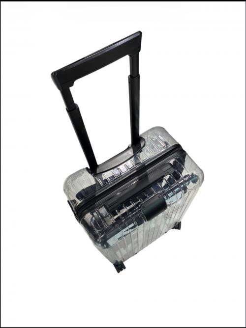 RIMOWA（リモワ）RIMOWA (リモワ) OFFWHITE (オフホワイト) Essential53/シースルーキャビン37L ブラック×ホワイト サイズ:37Lの古着・服飾アイテム