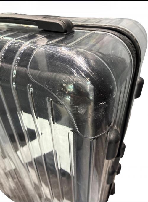 RIMOWA（リモワ）RIMOWA (リモワ) OFFWHITE (オフホワイト) Essential53/シースルーキャビン37L ブラック×ホワイト サイズ:37Lの古着・服飾アイテム