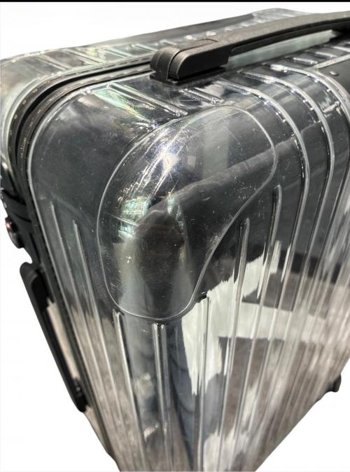 RIMOWA（リモワ）RIMOWA (リモワ) OFFWHITE (オフホワイト) Essential53/シースルーキャビン37L ブラック×ホワイト サイズ:37Lの古着・服飾アイテム