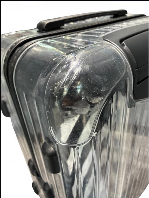 RIMOWA（リモワ）RIMOWA (リモワ) OFFWHITE (オフホワイト) Essential53/シースルーキャビン37L ブラック×ホワイト サイズ:37Lの古着・服飾アイテム