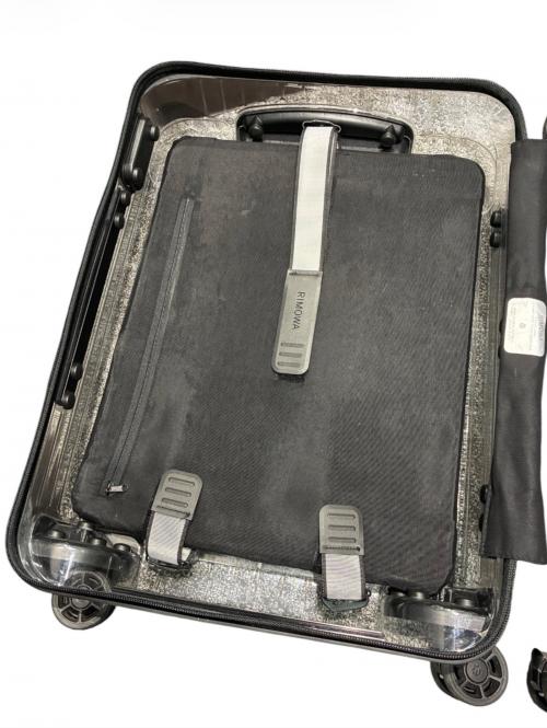 RIMOWA（リモワ）RIMOWA (リモワ) OFFWHITE (オフホワイト) Essential53/シースルーキャビン37L ブラック×ホワイト サイズ:37Lの古着・服飾アイテム