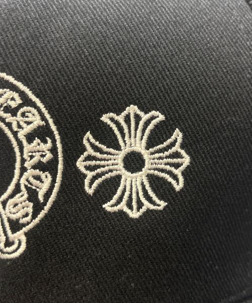 CHROME HEARTS（クロムハーツ）CHROME HEARTS (クロムハーツ) CHプラスホースシュー刺繍クロスボールベースボールキャップ ブラック サイズ:OSの古着・服飾アイテム