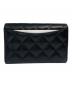 CHANEL (シャネル) Classic Medium Flap Wallet/クラシック ミディアム フラップ ウォレット ブラック サイズ:ミディアム/medium：170000円
