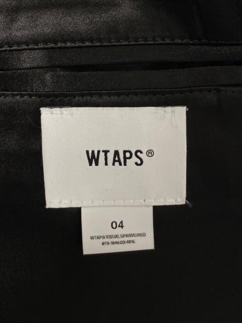 WTAPS（ダブルタップス）WTAPS (ダブルタップス) ACADEMY / JACKET / WOPL. SERGE ブラック サイズ:4の古着・服飾アイテム