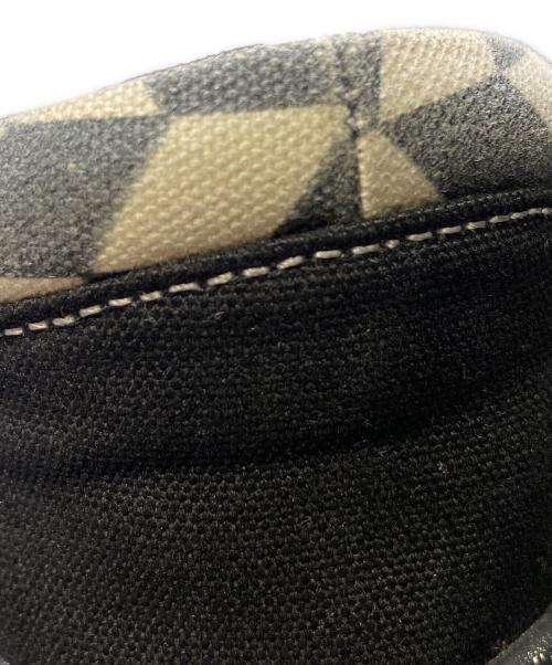 doublet（ダブレット）doublet (ダブレット) DIRTY SPIKE CANVAS SNEAKER ブラック×ホワイト サイズ:27の古着・服飾アイテム