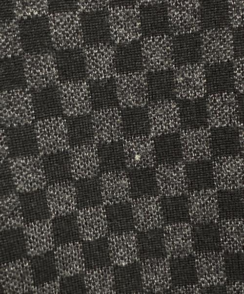LOUIS VUITTON（ルイ ヴィトン）LOUIS VUITTON (ルイ ヴィトン) Vネックニット ライトグレー×ブラック サイズ:XXLの古着・服飾アイテム