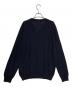 LOUIS VUITTON (ルイ ヴィトン) シルクVネックニット ネイビー サイズ:XL：35000円