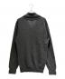 HERMES (エルメス) Cashmere Shawl Collar Knit Sweater/カシミヤショールカラーニット グレー サイズ:XL：50000円