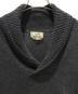 中古・古着 HERMES (エルメス) Cashmere Shawl Collar Knit Sweater/カシミヤショールカラーニット グレー サイズ:XL：50000円