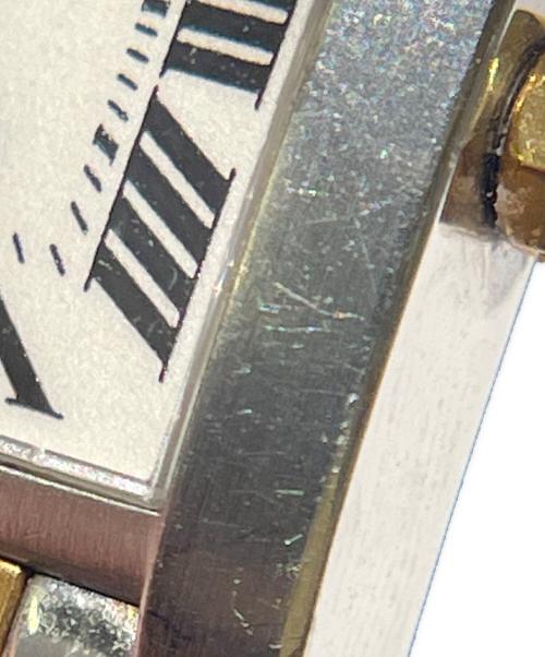 Cartier（カルティエ）Cartier (カルティエ) Tank Francaise SM タンクフランセーズSM Ref.W51007Q4 アイボリー文字盤 アイボリー サイズ:SM/20㎜/14cmの古着・服飾アイテム