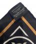 中古・古着 HERMES (エルメス) 23SS Carré140 La Promenade du Matin Bandana カレジェアン140 朝の散歩 ブラック サイズ:140：110000円