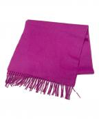 HERMESエルメス）の古着「カシミヤストール/Cashmere Scarf」｜ピンク系