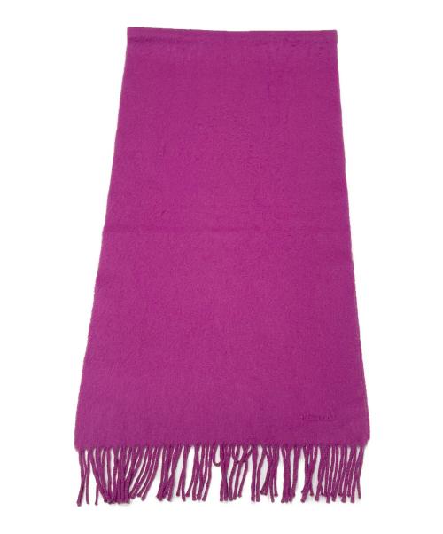 HERMES（エルメス）HERMES (エルメス) カシミヤストール/Cashmere Scarf ピンク系の古着・服飾アイテム