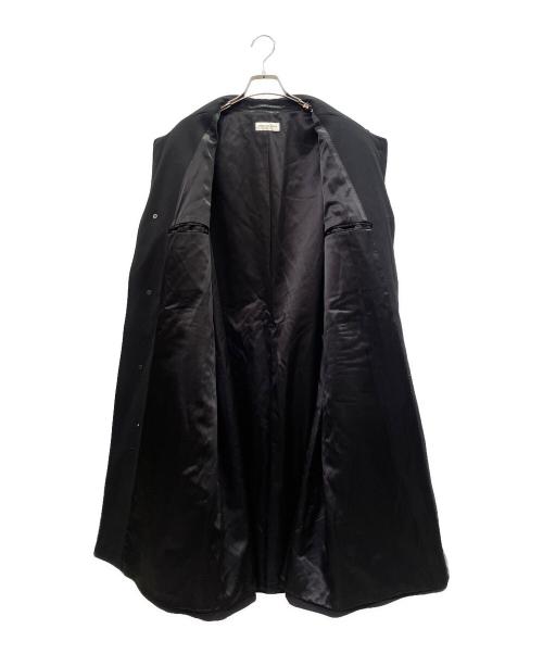 DRIES VAN NOTEN（ドリスヴァンノッテン）DRIES VAN NOTEN (ドリスヴァンノッテン) チェスターコート ブラック サイズ:50の古着・服飾アイテム