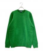 Drumohrドルモア）の古着「クルーネックニット/Crewneck Knit Sweater」｜グリーン