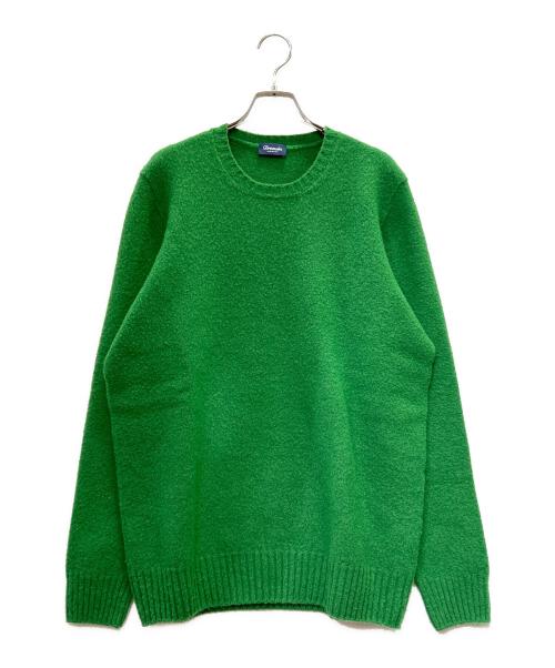 Drumohr（ドルモア）Drumohr (ドルモア) クルーネックニット/Crewneck Knit Sweater グリーン サイズ:52の古着・服飾アイテム