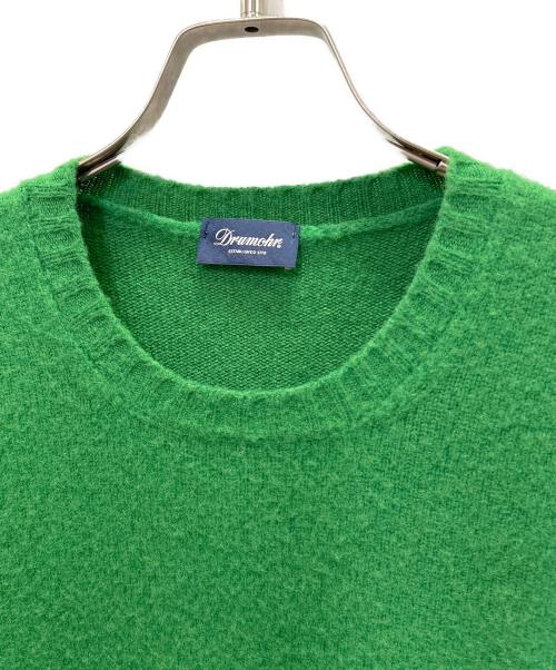 Drumohr（ドルモア）Drumohr (ドルモア) クルーネックニット/Crewneck Knit Sweater グリーン サイズ:52の古着・服飾アイテム