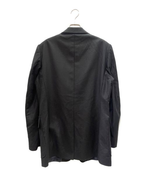 DRIES VAN NOTEN（ドリスヴァンノッテン）DRIES VAN NOTEN (ドリスヴァンノッテン) メタルボタンウールテーラードジャケット/Metal Button Wool Tailored Jacket ブラック サイズ:50の古着・服飾アイテム