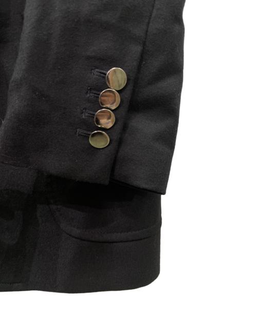 DRIES VAN NOTEN（ドリスヴァンノッテン）DRIES VAN NOTEN (ドリスヴァンノッテン) メタルボタンウールテーラードジャケット/Metal Button Wool Tailored Jacket ブラック サイズ:50の古着・服飾アイテム