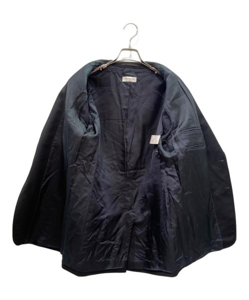 DRIES VAN NOTEN（ドリスヴァンノッテン）DRIES VAN NOTEN (ドリスヴァンノッテン) メタルボタンウールテーラードジャケット/Metal Button Wool Tailored Jacket ブラック サイズ:50の古着・服飾アイテム