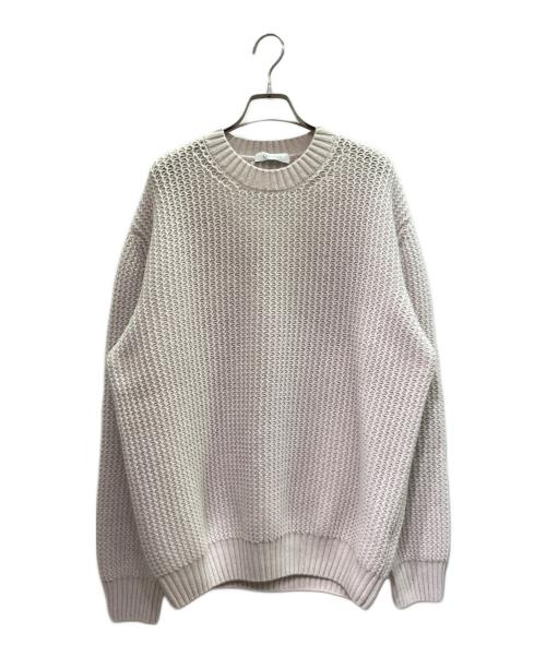 Cruciani（クルチアーニ）Cruciani (クルチアーニ) カシミヤケーブルニット/Cashmere Cable-Knit Sweater アイボリー サイズ:52の古着・服飾アイテム