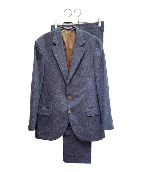 BRUNELLO CUCINELLI（ブルネロクチネリ）BRUNELLO CUCINELLI (ブルネロクチネリ) ウールセットアップスーツ ライトグレー サイズ:50の古着・服飾アイテム