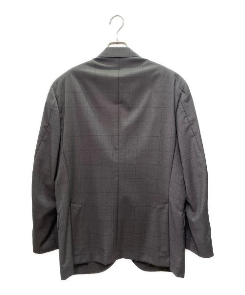 BRUNELLO CUCINELLI（ブルネロクチネリ）BRUNELLO CUCINELLI (ブルネロクチネリ) Wool Two-Piece Suit ウールセットアップスーツ ライトグレー サイズ:52の古着・服飾アイテム