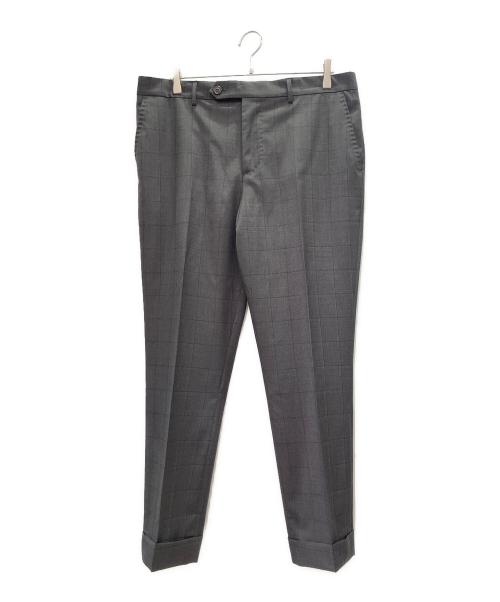 BRUNELLO CUCINELLI（ブルネロクチネリ）BRUNELLO CUCINELLI (ブルネロクチネリ) Wool Two-Piece Suit ウールセットアップスーツ ライトグレー サイズ:52の古着・服飾アイテム