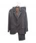 BRUNELLO CUCINELLI（ブルネロクチネリ）の古着「Wool Two-Piece Suit ウールセットアップスーツ」｜ライトグレー