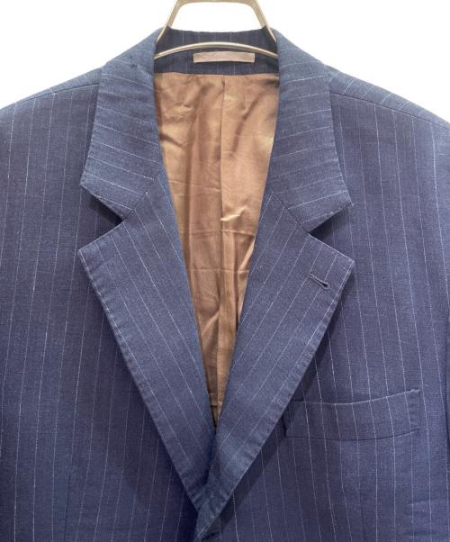 BRUNELLO CUCINELLI（ブルネロクチネリ）BRUNELLO CUCINELLI (ブルネロクチネリ) サマー仕様セットアップスーツ ネイビー サイズ:52の古着・服飾アイテム