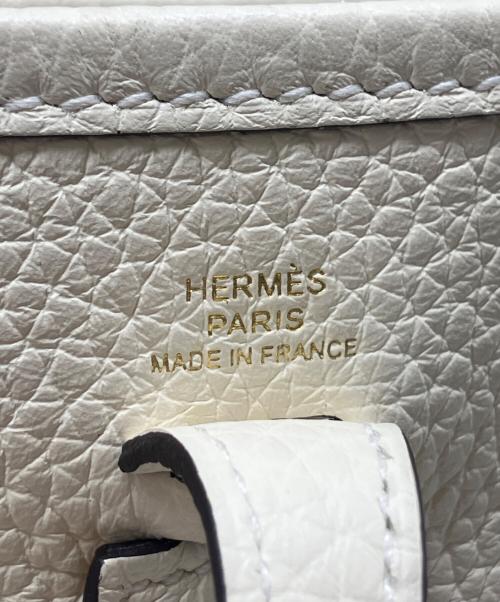 HERMES（エルメス）HERMES (エルメス) エブリン TPM/ゴールド金具/トリヨンクレマンス/アイボリー/K刻印 アイボリー サイズ:TPMの古着・服飾アイテム