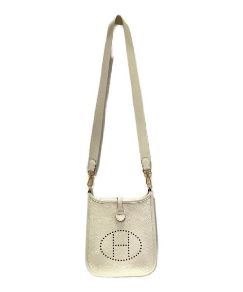 HERMES（エルメス）HERMES (エルメス) エブリン TPM/ゴールド金具/トリヨンクレマンス/アイボリー/K刻印 アイボリー サイズ:TPMの古着・服飾アイテム