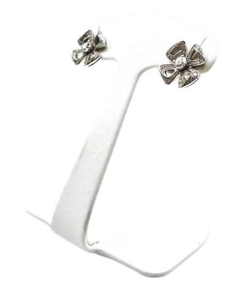 BVLGARI（ブルガリ）BVLGARI (ブルガリ) Fiorever Diamond Earring フィオレヴァー ダイヤモンド ピアス/354502 OR858170の古着・服飾アイテム