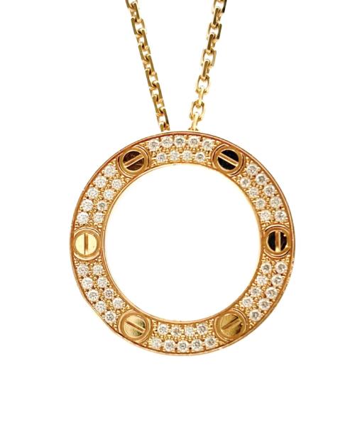 Cartier（カルティエ）Cartier (カルティエ) Love Circle Necklace ラブサークルネックレス/B7224527の古着・服飾アイテム