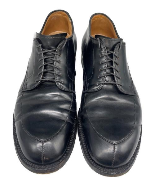 Alden（オールデン）Alden (オールデン) BARNEYS NEWYORK (バーニーズ・ニューヨーク) コードヴァンVチップ ブラック サイズ:9 1/2の古着・服飾アイテム