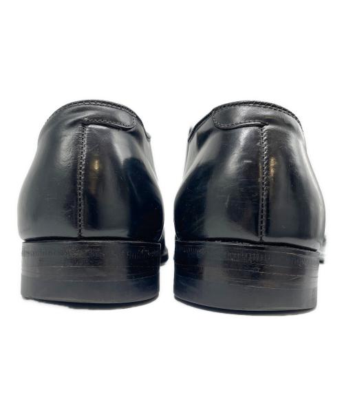 Alden（オールデン）Alden (オールデン) BARNEYS NEWYORK (バーニーズ・ニューヨーク) コードヴァンVチップ ブラック サイズ:9 1/2の古着・服飾アイテム