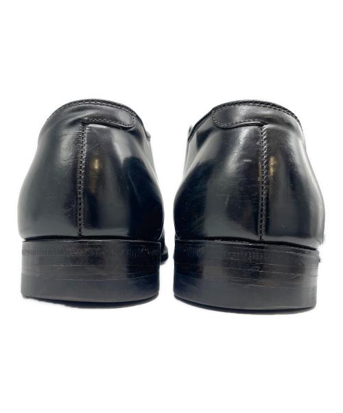 Alden（オールデン）Alden (オールデン) BARNEYS NEWYORK (バーニーズ・ニューヨーク) コードヴァンVチップ ブラック サイズ:9 1/2の古着・服飾アイテム