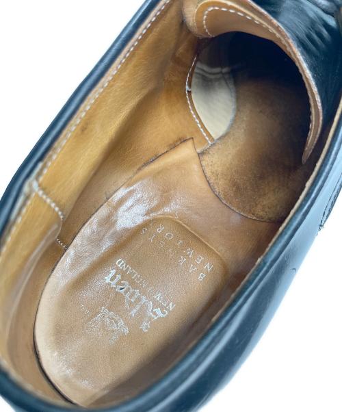 Alden（オールデン）Alden (オールデン) BARNEYS NEWYORK (バーニーズ・ニューヨーク) コードヴァンVチップ ブラック サイズ:9 1/2の古着・服飾アイテム