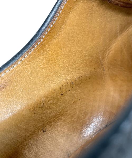 Alden（オールデン）Alden (オールデン) BARNEYS NEWYORK (バーニーズ・ニューヨーク) コードヴァンVチップ ブラック サイズ:9 1/2の古着・服飾アイテム