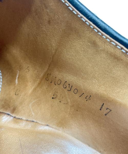 Alden（オールデン）Alden (オールデン) BARNEYS NEWYORK (バーニーズ・ニューヨーク) コードヴァンVチップ ブラック サイズ:9 1/2の古着・服飾アイテム