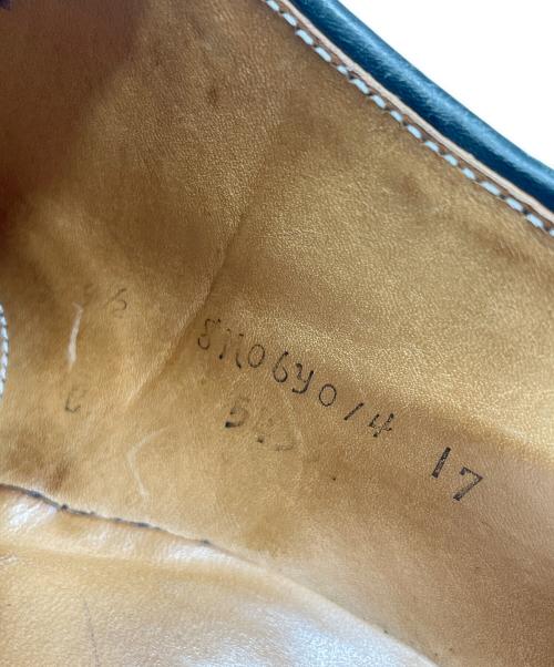 Alden（オールデン）Alden (オールデン) BARNEYS NEWYORK (バーニーズ・ニューヨーク) コードヴァンVチップ ブラック サイズ:9 1/2の古着・服飾アイテム
