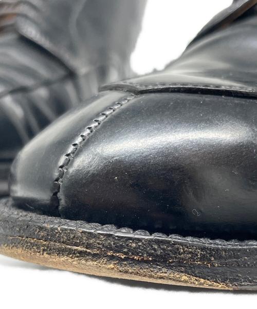 Alden（オールデン）Alden (オールデン) BARNEYS NEWYORK (バーニーズ・ニューヨーク) コードヴァンVチップ ブラック サイズ:9 1/2の古着・服飾アイテム