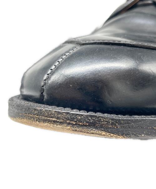 Alden（オールデン）Alden (オールデン) BARNEYS NEWYORK (バーニーズ・ニューヨーク) コードヴァンVチップ ブラック サイズ:9 1/2の古着・服飾アイテム