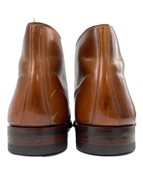 Crockett & Jones（クロケット＆ジョーンズ）Crockett & Jones (クロケット＆ジョーンズ) コードヴァンチャッカーブーツ ブラウン サイズ:8 1/2の古着・服飾アイテム