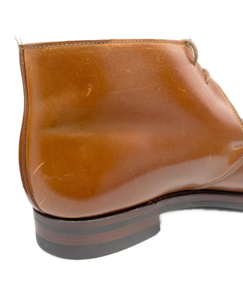 Crockett & Jones（クロケット＆ジョーンズ）Crockett & Jones (クロケット＆ジョーンズ) コードヴァンチャッカーブーツ ブラウン サイズ:8 1/2の古着・服飾アイテム