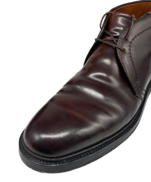Alden（オールデン）Alden (オールデン) コードヴァンチャッカブーツ バーガンディー サイズ:9 1/2の古着・服飾アイテム